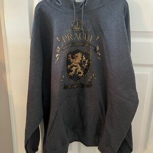 Prague Heritage Gray Hoodie